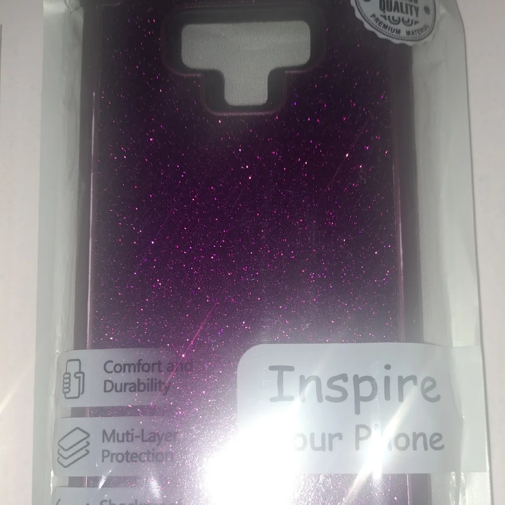 ANDROID CASES Sparkle and Pattern Phone Covers - Purple, Black, Pink, Gold